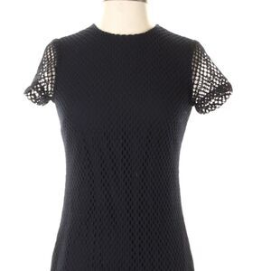 Banana Republic Crochet Lace Dress Navy